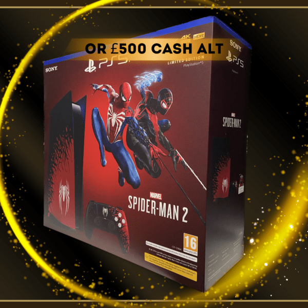 Win Limited Edition Spider-Man 2 PS5 Console at 1066 Competitions