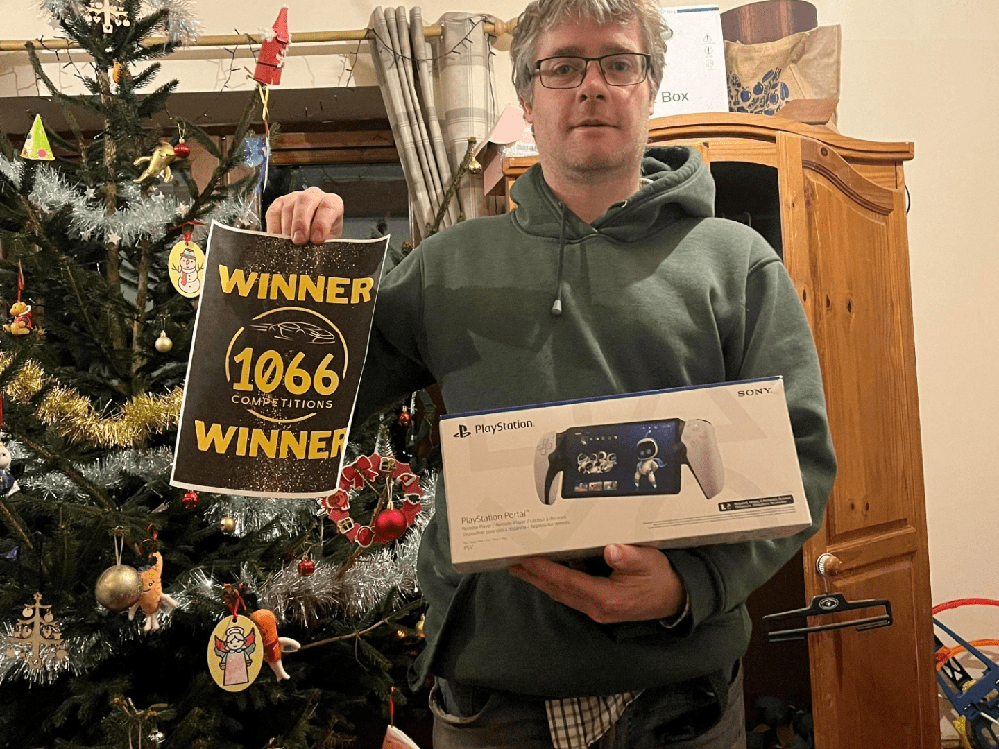 Congratulations to Ben Wordsworth, winner of a PlayStation Portal!