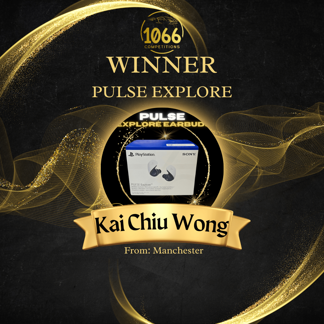 Congratulations to Kai Chiu Wong from Manchester, winner of our Pulse Explore Wireless Earbuds!
