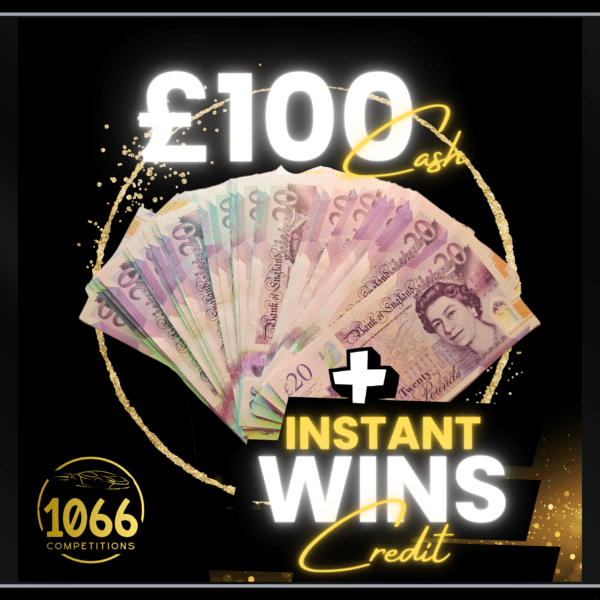 Win £100 Cash + Instant Wins at 1066 Competitions