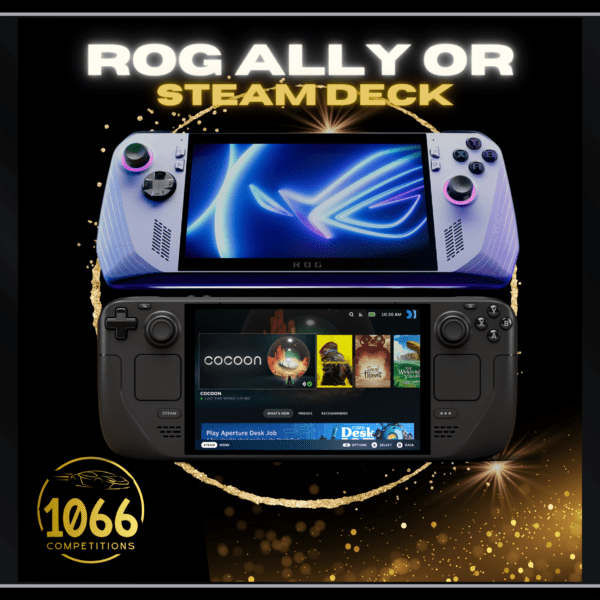 Win Rog Ally, Steam Deck, or £450 Cash at 1066 Competitions