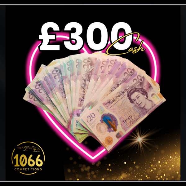 Win £300 Cash at 1066 Competitions