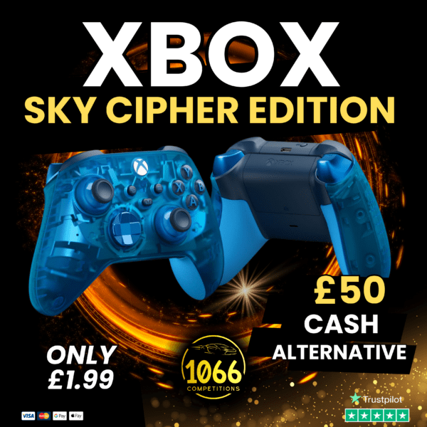 Win an Xbox Sky Cipher Special Edition Controller or £50 Cash Alternative