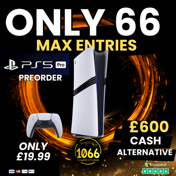 Win a PS5 Pro Pre-Order at 1066 Competitions