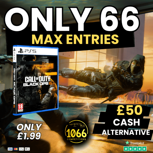 Win Black Ops 6 Pre-Order for Xbox or PS5 at 1066 Competitions