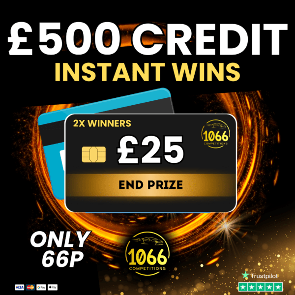 Win £500 Worth of Site Credit