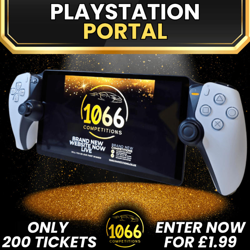 PlayStation Portal prize at 1066 Competitions.