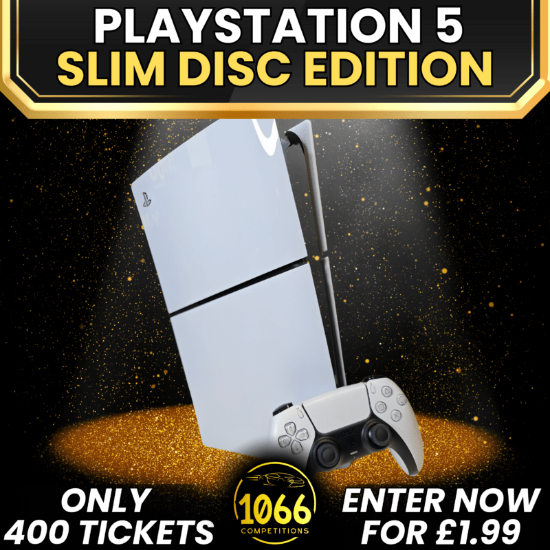 PlayStation 5 Slim Disc Edition prize at 1066 Competitions.