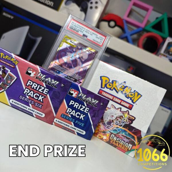 Pokémon Instant Wins – PSA 10 Mewtwo & Mew GX + Obsidian Flames Booster Box End Prize! - Image 2