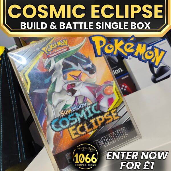 Win a Pokémon Cosmic Eclipse Build & Battle Box – Just £1 per entry!